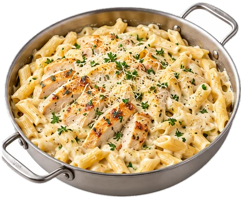 One-Pot Chicken Alfredo Pasta