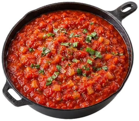 Pizza Sauces with its ingredients