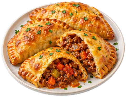 Sloppy Joe Pockets with its ingredients