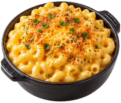 Slow Cooker Macaroni and Cheese with its ingredients