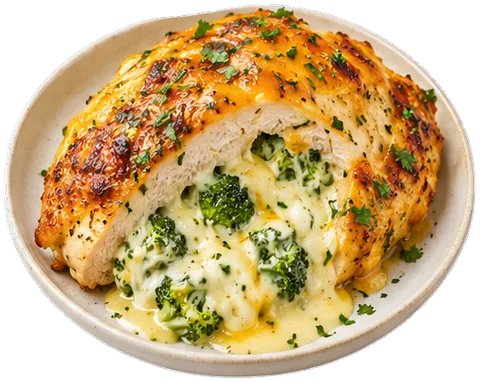 Stuffed Chicken Breast (4 servings) with its ingredients