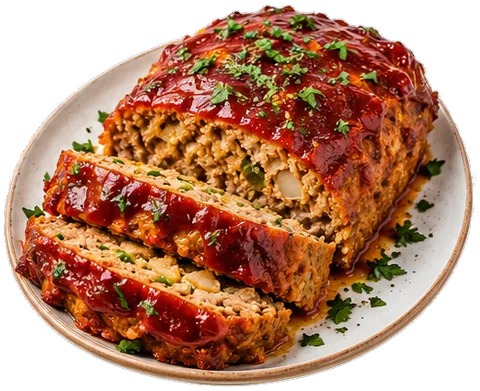 Stuffing Meatloaf with its ingredients