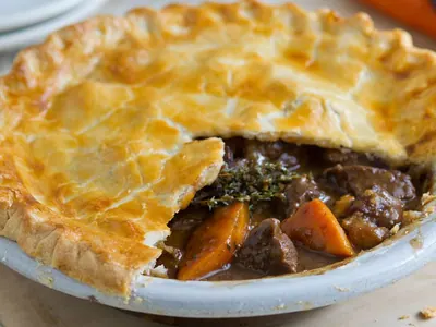 Beef and Mustard Pie