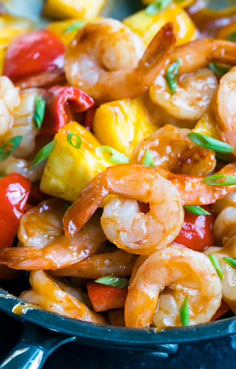 Barbecue Pineapple Shrimp