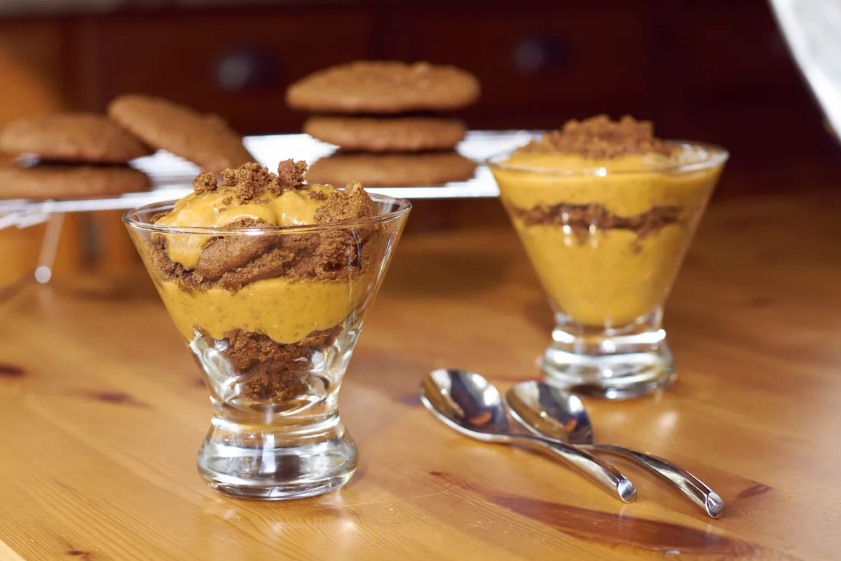 Pumpkin Chia Pudding with canned pumpkin