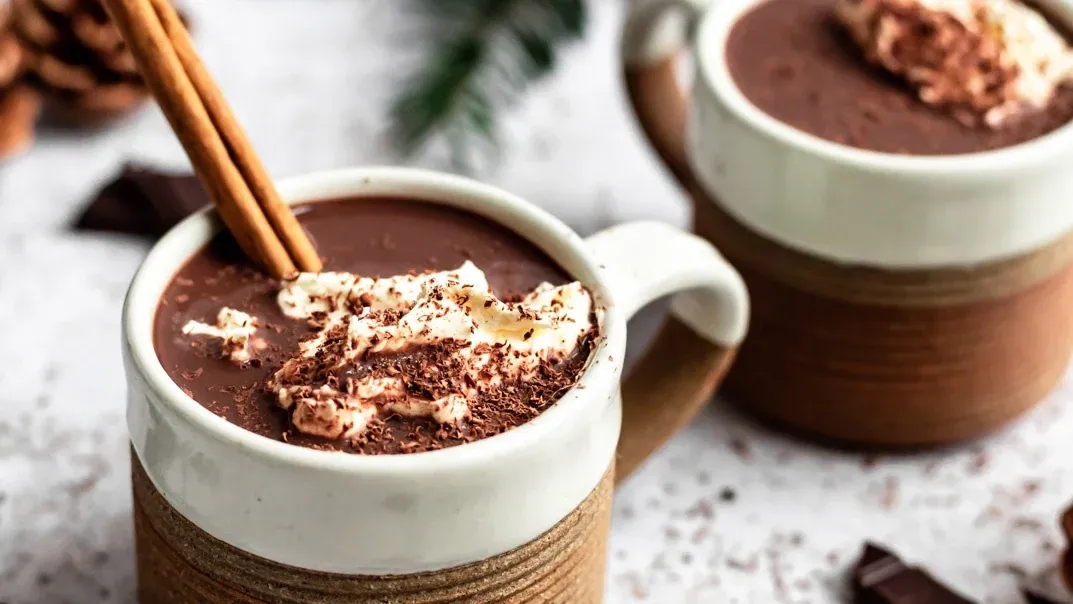 Coconut Almond Hot Chocolate