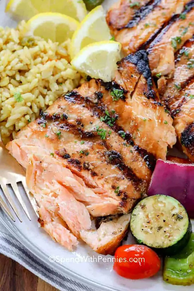 Grilled Salmon