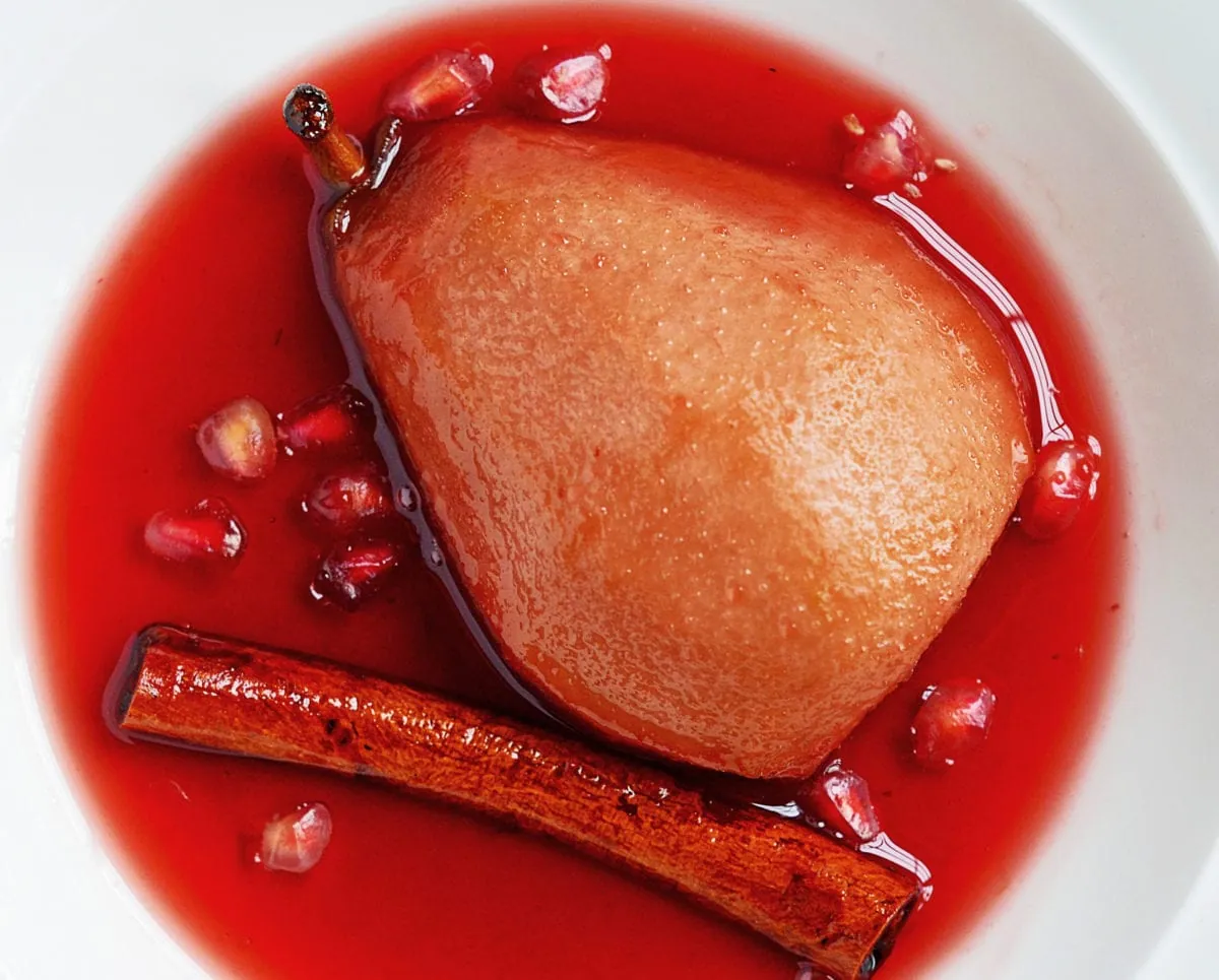 Spiced Baked Pears