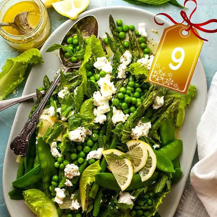 Spring Pea and Asparagus Salad