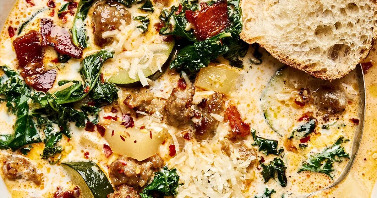 Zuppa Toscana with italian