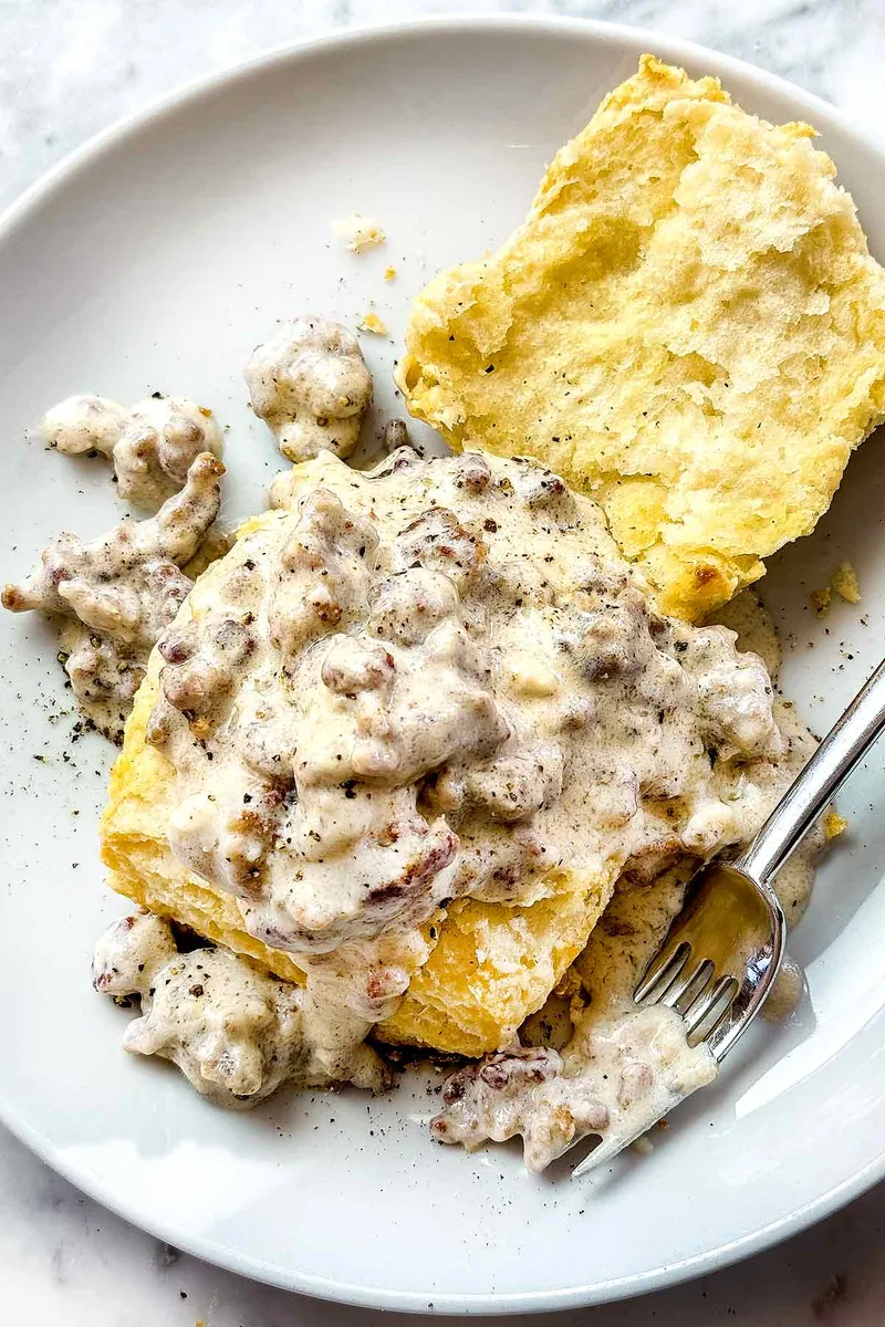 Biscuits and Sausage Gravy