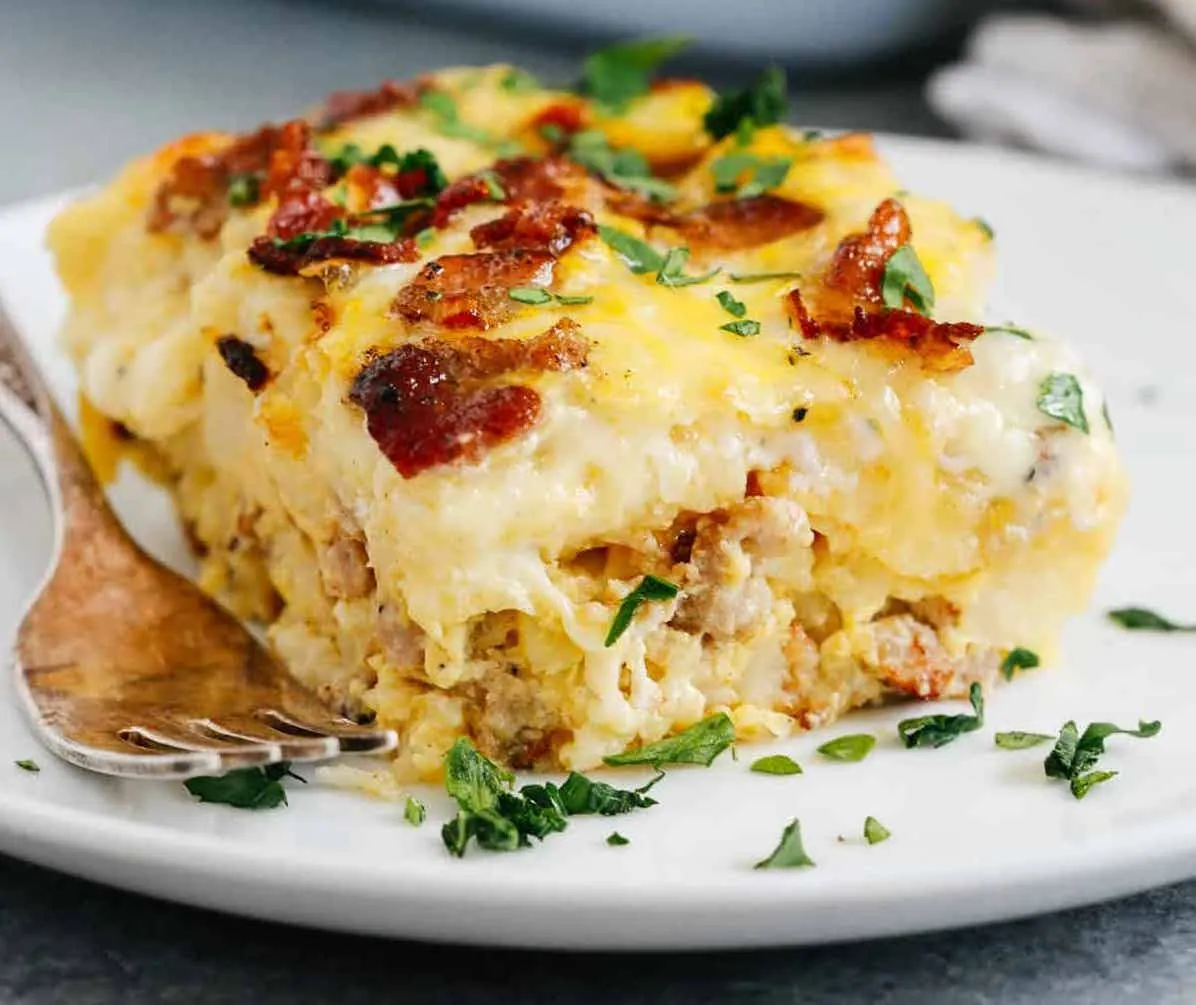 Potato Sausage Breakfast Casserole