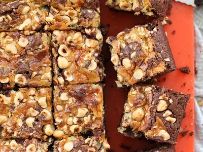 Swirled Mascarpone Brownies