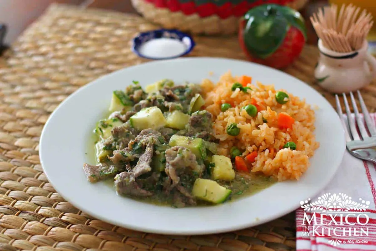 Steaks in Green Sauce