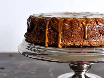 Bananas Foster Upside-Down Cake