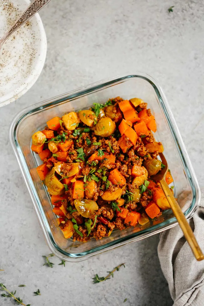 Beef Butternut Squash Bowls