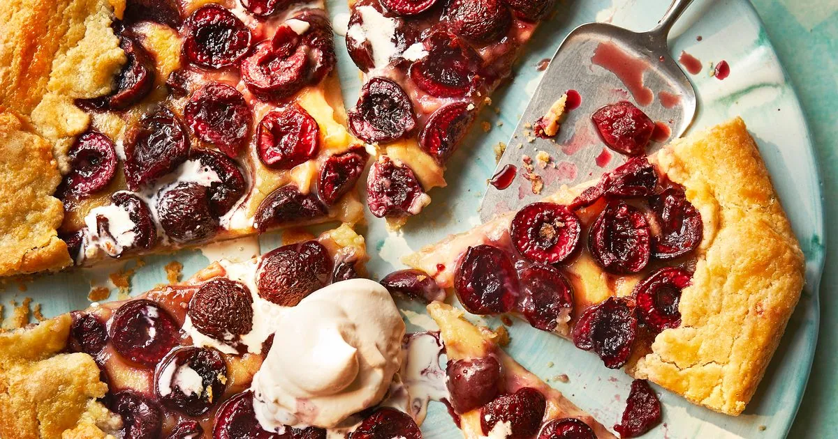 Cherry Custard Galette