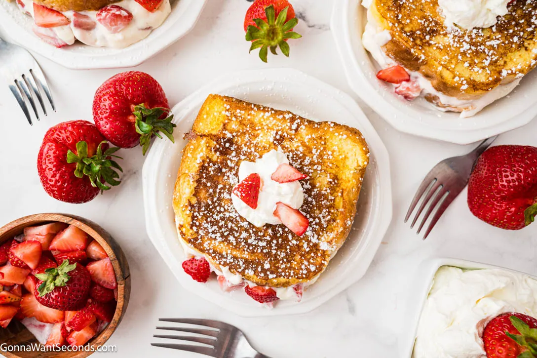 Strawberry Stuffed French Toast