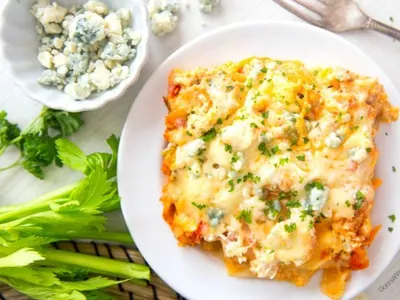 Buffalo Chicken Lasagna