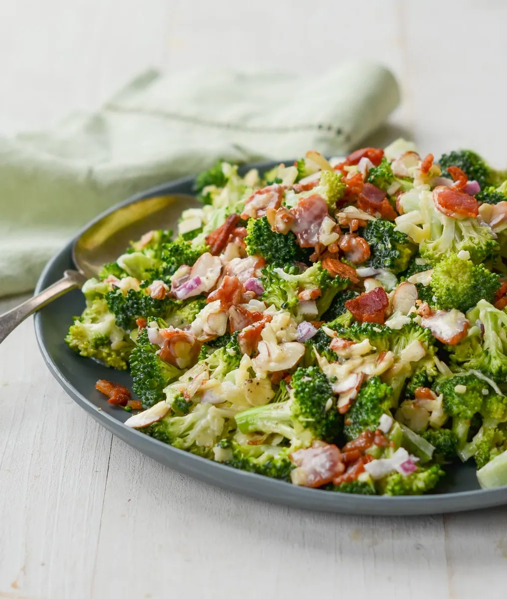 Broccoli Bacon Cheddar Salad