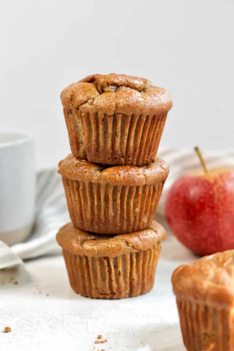 Apple Peanut Butter Muffins