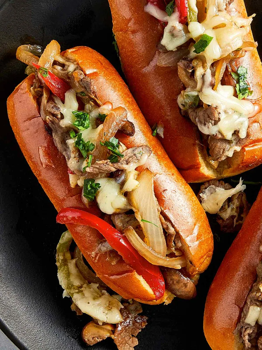 Philly Cheesesteak Skillet