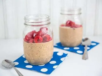 Spiced Chocolate Raspberry Oats