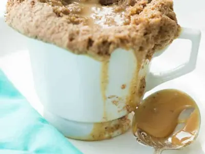 Dulce de Leche Mug Cake