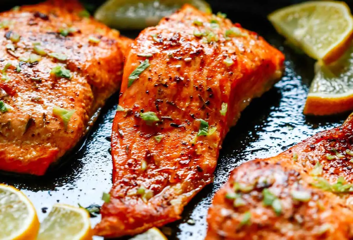 Broiled Salmon