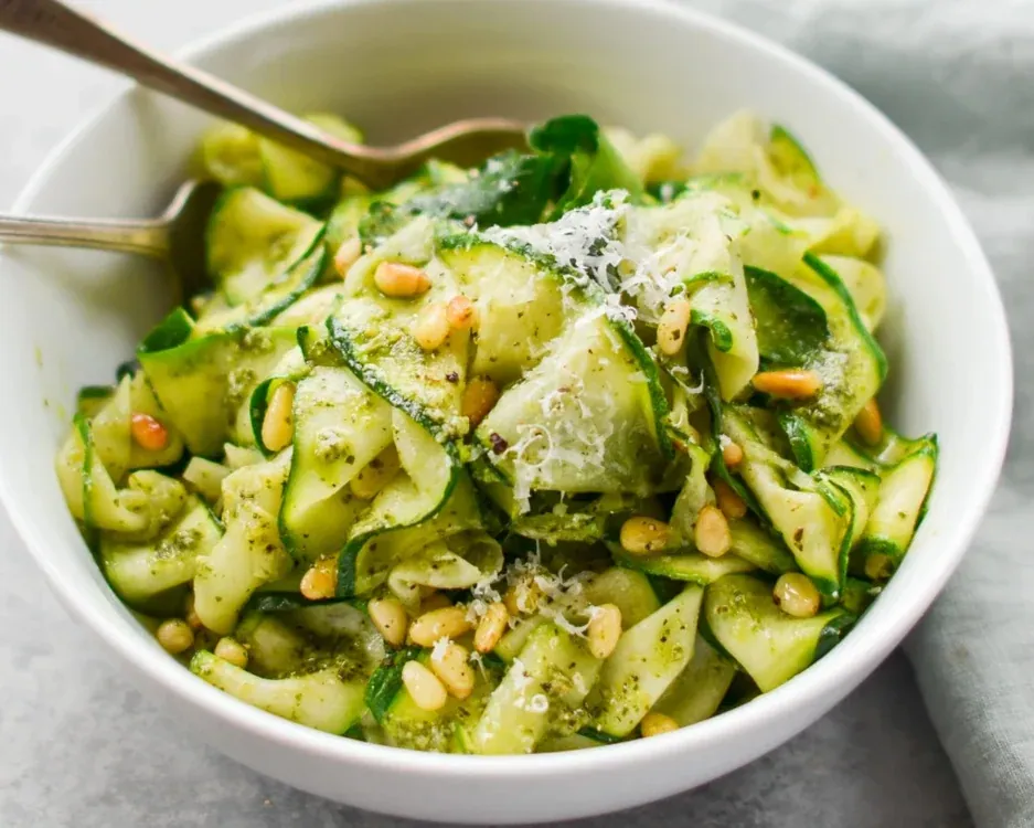 Pesto Zucchini Noodles