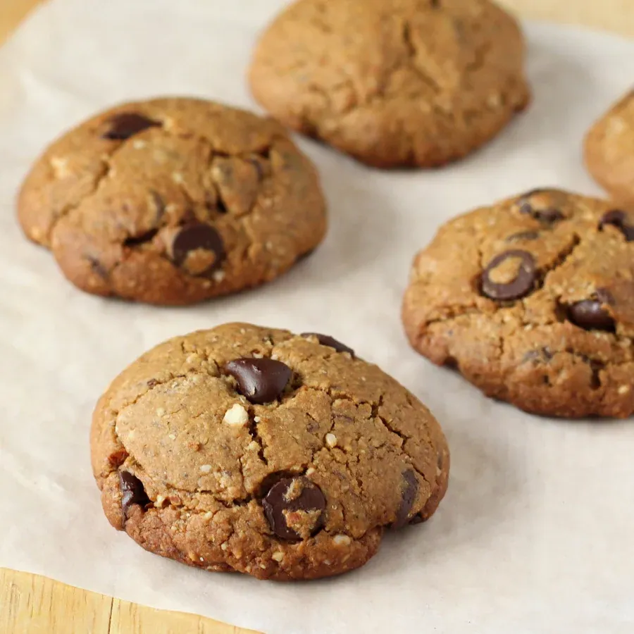 Millet Almond Oat Cookies