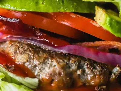 Bunless Beef Burgers
