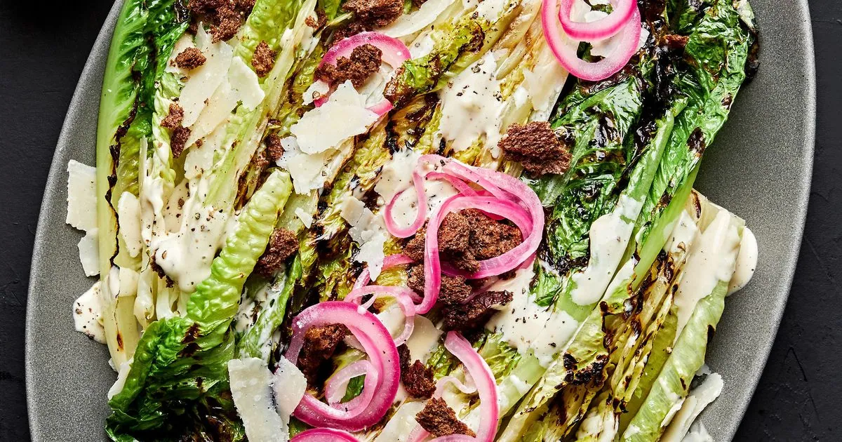 Grilled Romaine Caesar