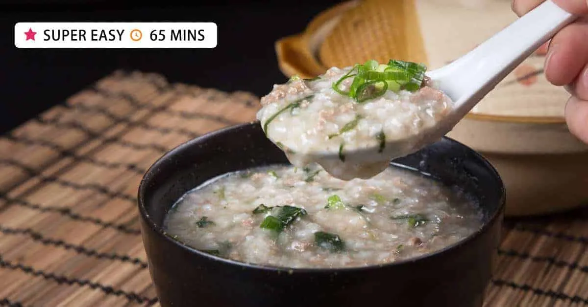 Instant Pot Beef Congee