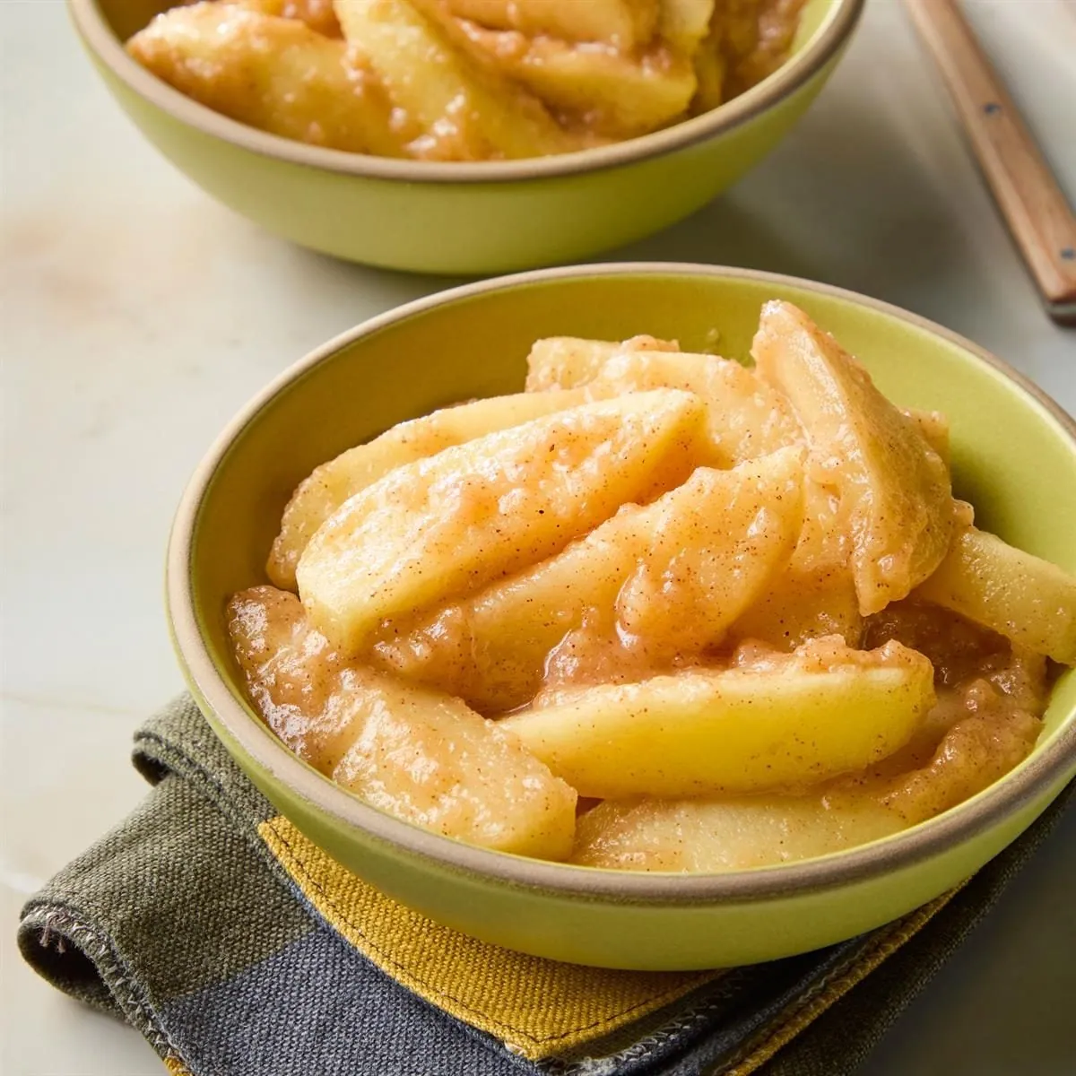 Stewed Apples with butter