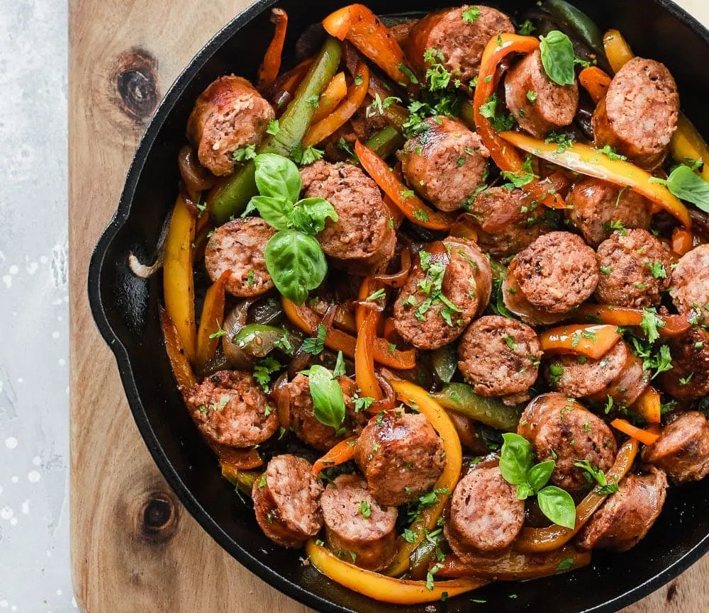 Sausage Peppers and Onions