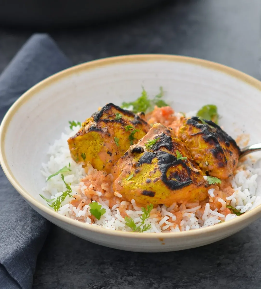 Chicken Tikka Masala with heavy cream