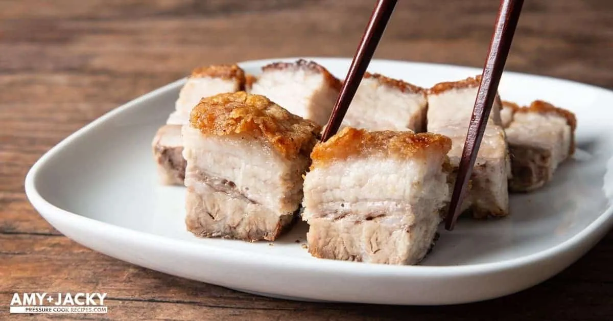 Instant Pot Crispy Pork Belly