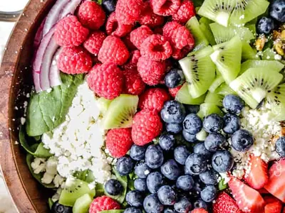 Spinach Berry Salad