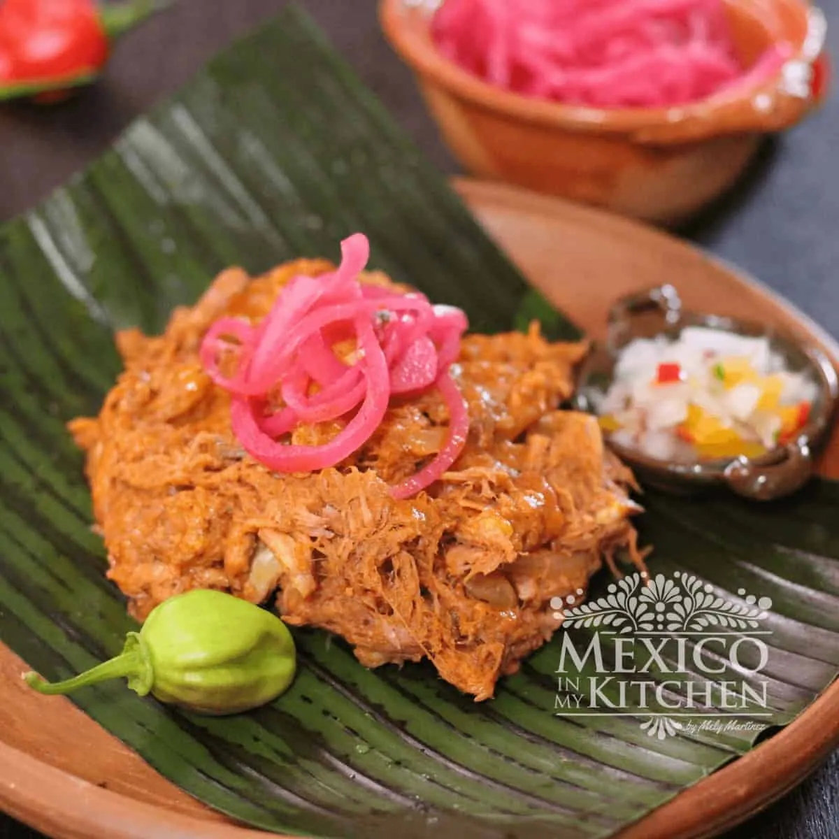 Cochinita Pibil with pork roast