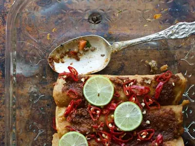 Picadillo Enchiladas