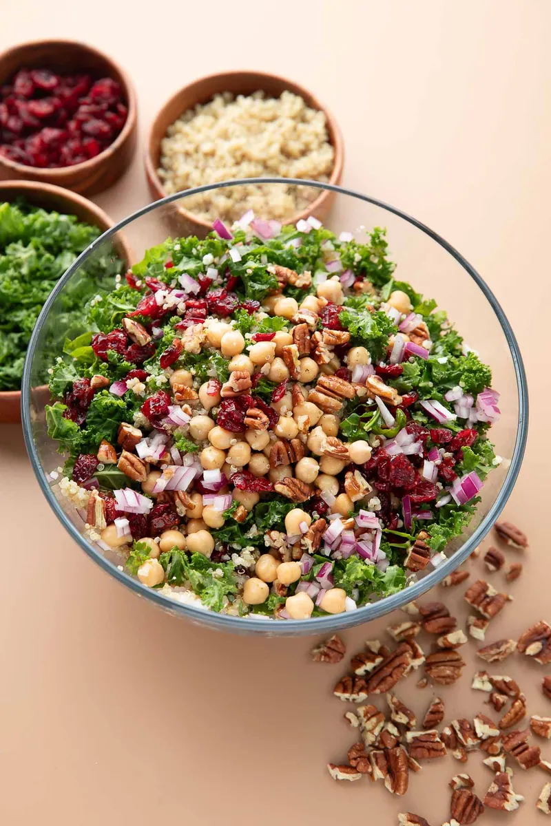 Cranberry Pecan Quinoa Salad