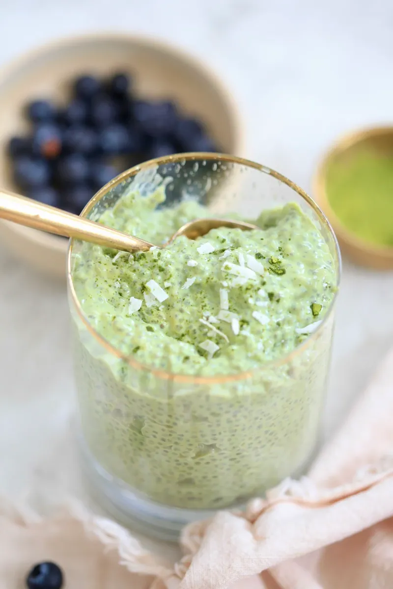Matcha Chia Pudding
