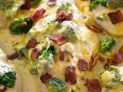Cheesy Bacon Broccoli Chicken