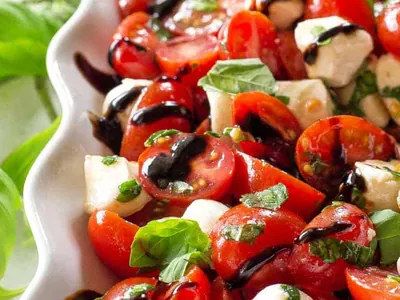 Marinated Caprese Salad