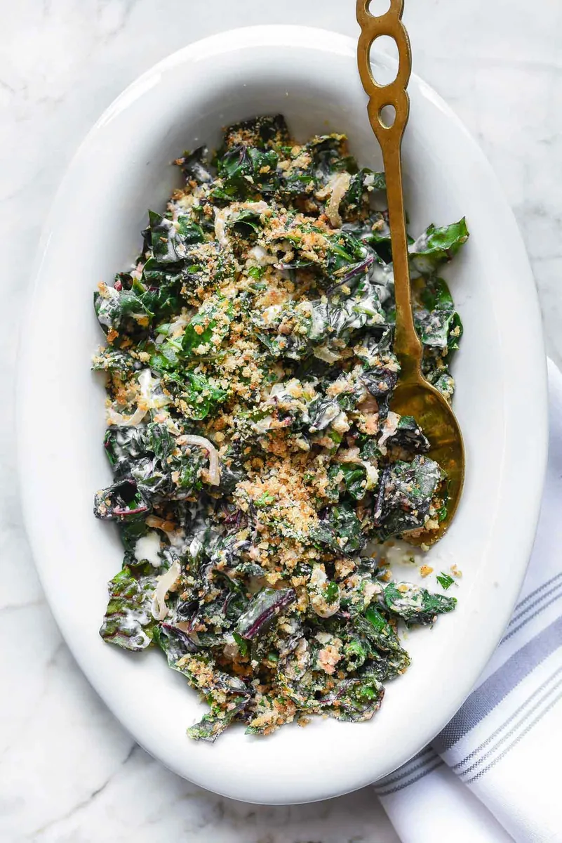 Creamed Swiss Chard