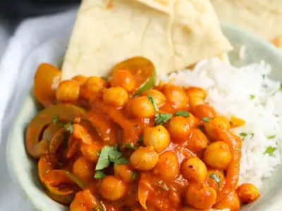 Curried Chickpeas