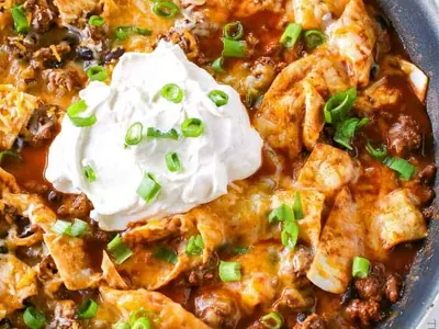 Beef Burrito Skillet