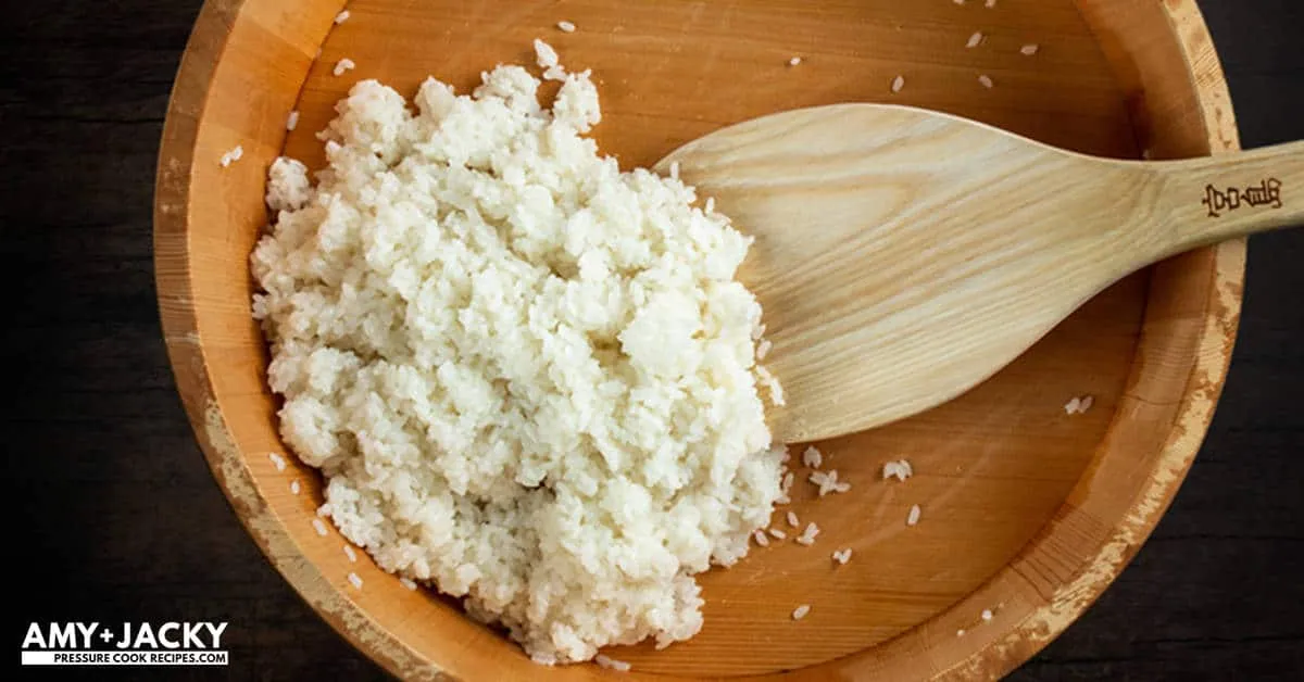 Instant Pot Sushi Rice