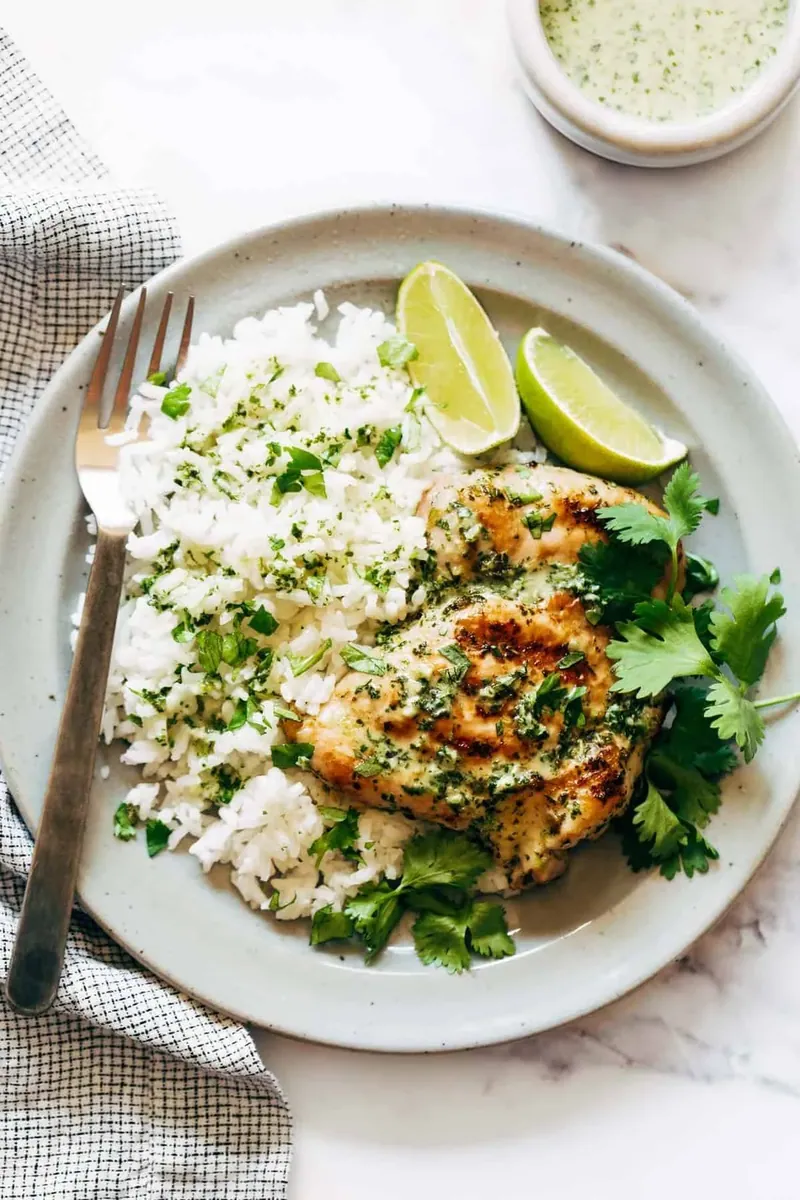 Coconut Lime Grilled Chicken